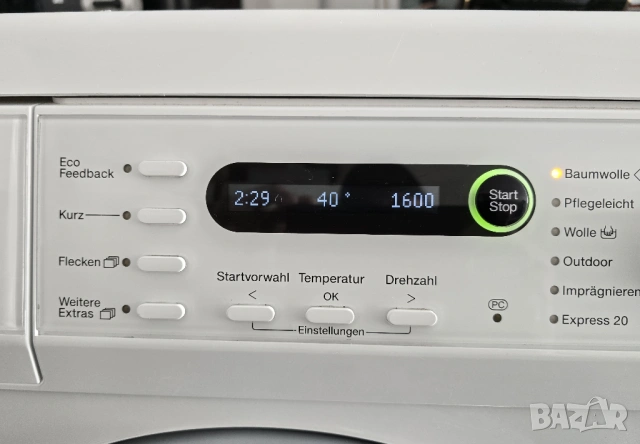 Инверторна Пералня Miele W5873 Edition 111 А+++ 8кг 1600 оборота Германия, снимка 5 - Перални - 54344260