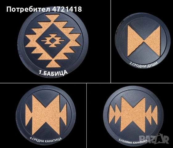 Комплекти подложки за чаши - Защита за дома, снимка 6 - Прибори за хранене, готвене и сервиране - 54547390