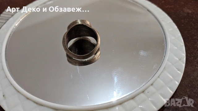 Голям бронзов пръстен, снимка 2 - Пръстени - 54695496