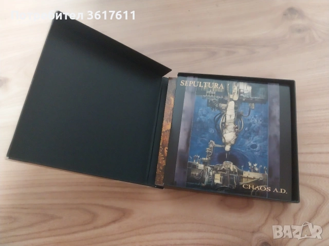 Оригинални CD дискове Max Cavalera - Sepultura 1987-1996 box set 5 броя, снимка 3 - CD дискове - 54893354