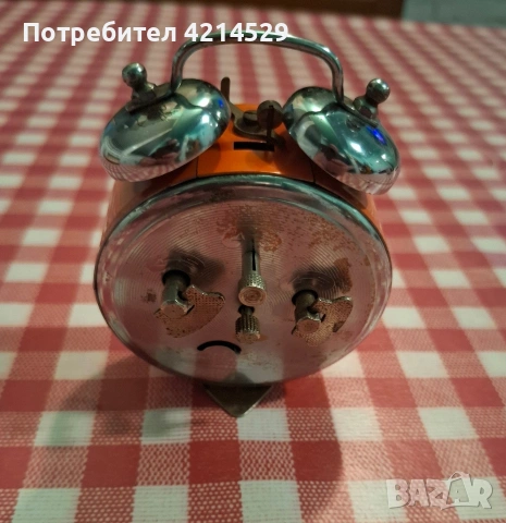 Немски будилник, снимка 4 - Антикварни и старинни предмети - 54233857