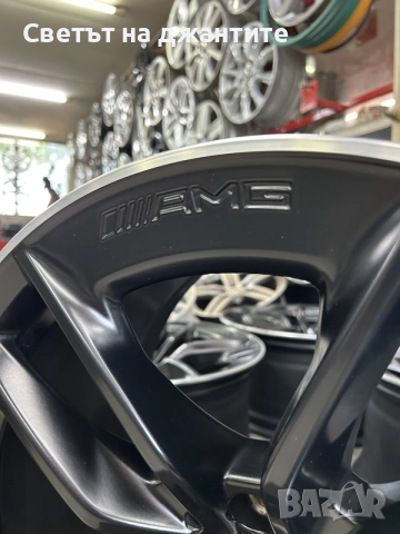 Джанти 19 Цола AMG за Mercedes GT 4 Dor  S Klass CLS Klass SL Оригинални , снимка 9 - Гуми и джанти - 55605497