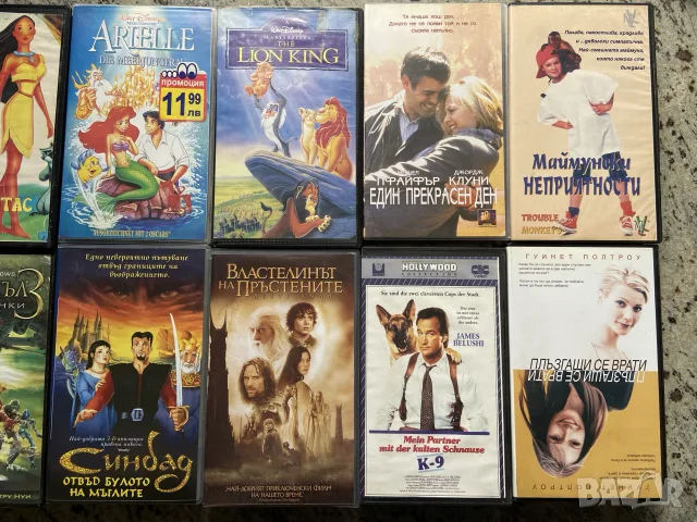 Касети VHS игрални и детски филми, снимка 3 - Други жанрове - 55303672