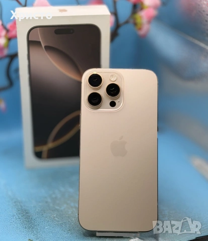 Apple iPhone 16 Pro Max, 256GB, 5G, Desert Titanium, снимка 5 - Apple iPhone - 55241457