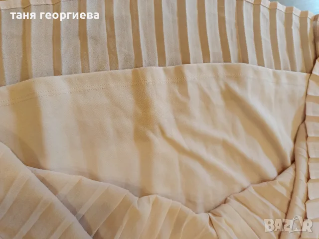 дълга плесирана пола VILA р-р xl, снимка 3 - Поли - 55337795