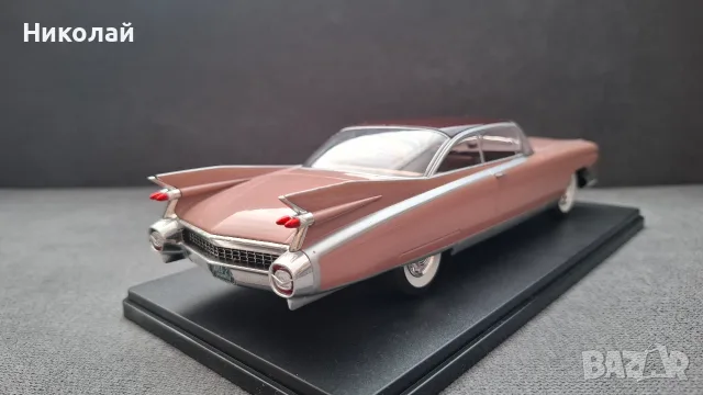 1959 Cadillac Eldorado Seville 1:24 Whitebox Diecast Колекционерски модел количка, снимка 7 - Колекции - 55474229