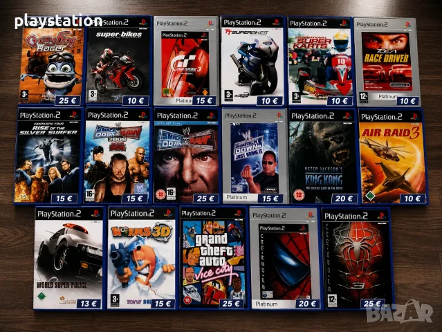 Игри за PlayStation 2 (PS2) – Лична колекция, перфектни без драскотини!