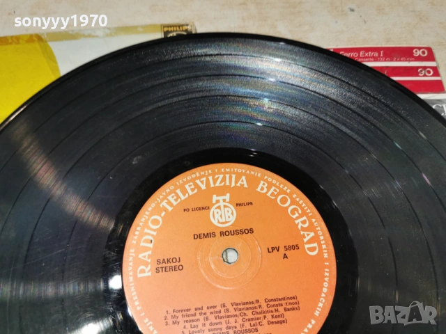 DEMIS ROUSSOS 0805261938L1, снимка 7 - Грамофонни плочи - 54477927