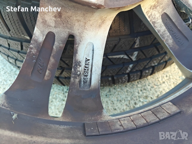 Mercedes 17 цола 5x112 ОригиналниАлуминиеви Джанти с гуми, снимка 5 - Гуми и джанти - 54607155