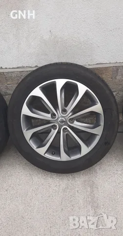 Джанти Nissan 18 цола , 5х114.3 , 6.5j ,et40 , 215/55/18 Renault Dacia, снимка 5 - Гуми и джанти - 55493786