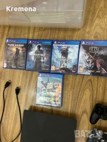 Playstation 4 slim, снимка 2 - PlayStation конзоли - 54351366
