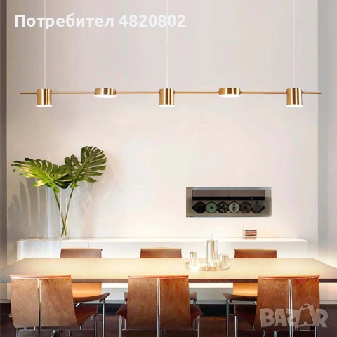 Aurora - дизайнерско висящо осветление, снимка 3 - Полилеи - 54564383