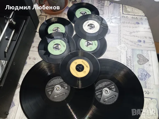 Ретро грамофон Dual P 54 с вграден усилвател и говорител, снимка 11 - Грамофони - 55416477