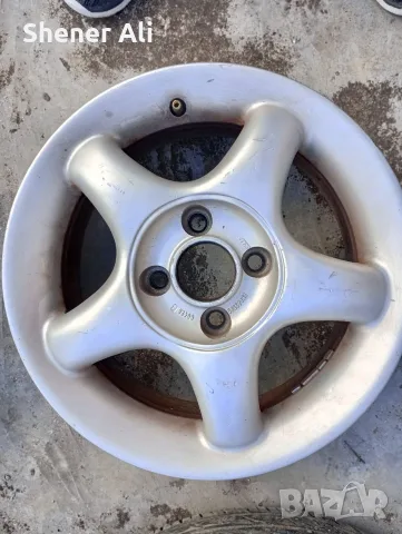 Алуминиеви джанти 14" 4x100 (Германия) за Opel/VW + 2 гуми Lassa 175/70 R14, снимка 3 - Гуми и джанти - 55501877