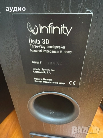 INFINITY DELTA 30, снимка 4 - Тонколони - 54799165