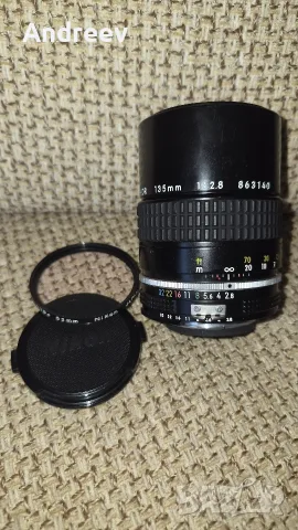 Nikon Nikkor 2.8/135mm Ai, снимка 3 - Обективи и филтри - 55542060