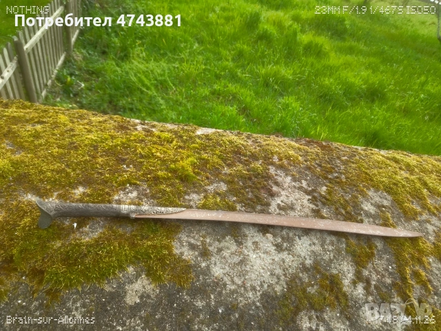 Османски Ятаган, снимка 5 - Антикварни и старинни предмети - 54316913