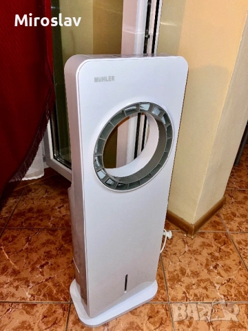 Въздушен охладител 3-в-1 Muhler – Вентилатор, Охладител и Овлажнител