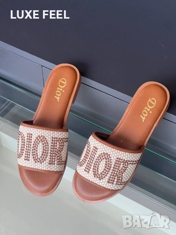 DIOR 💎Дамски Чехли 
