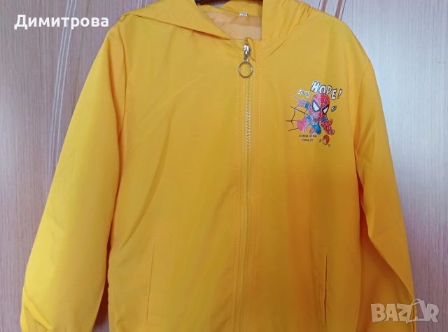 Чисто ново якенце със Спайдърмен размер 7/8г , снимка 4 - Детски якета и елеци - 54329665