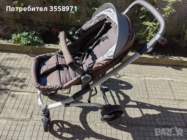 Бебешка количка Chipolino Malta 3в1, снимка 3 - Детски колички - 54300913