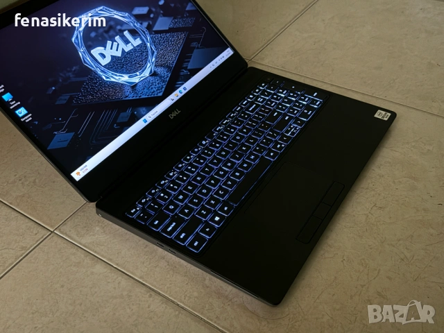 15.6' Full HD Core i9-10885H DELL Precision 7550 @ 32GB DDR4/512GB NVMe/RTX 3000 6GB/Бат 6ч, снимка 6 - Лаптопи за работа - 54652620
