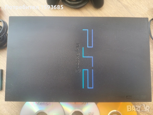 Хакнат Playstation 2 - пълен комплект , снимка 4 - PlayStation конзоли - 55079089