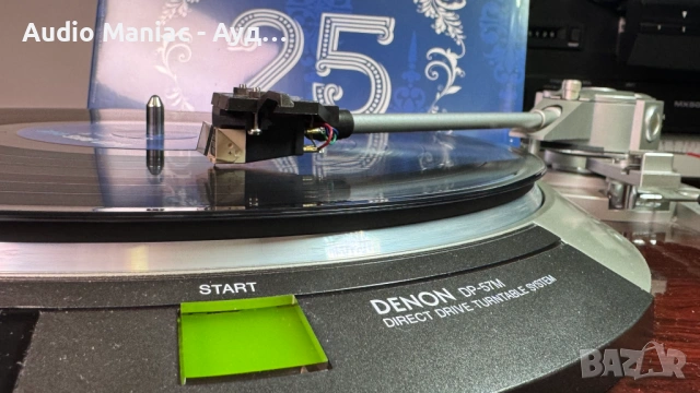 Грамофон DENON DP-57M Direct Drive, снимка 5 - Грамофони - 54723787