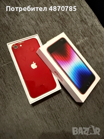 iPhone SE 2022 red , снимка 3 - Apple iPhone - 55091432
