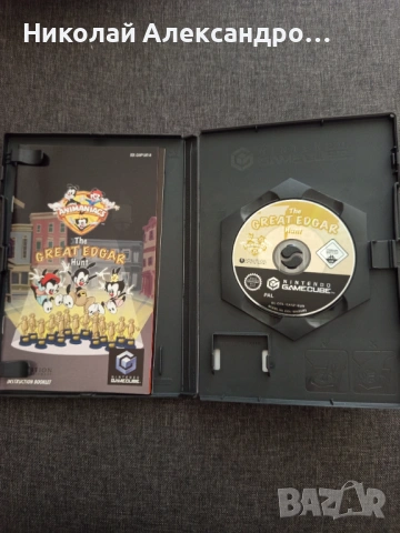 Animaniacs The Great Edgar Hunt Nintendo GameCube, снимка 2 - Игри за Nintendo - 54580925