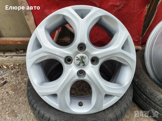 Джанти Пежо 4x108x6J16ет22, снимка 2 - Гуми и джанти - 54546451