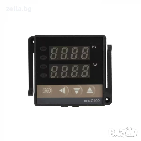 Дигитален терморегулатор REX C100 220V 0-400°C + SSR реле 40A + K-тип сонда 10106, снимка 4 - Друга електроника - 54657802