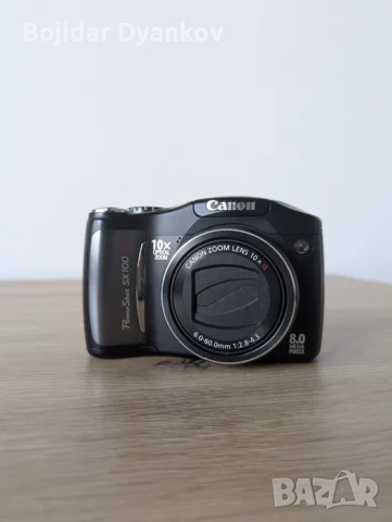 Canon Powershot SX100 IS - 10x ZOOM УНИКАЛНИ СНИМКИ Дигитален Фотоапарат КАТО НОВ