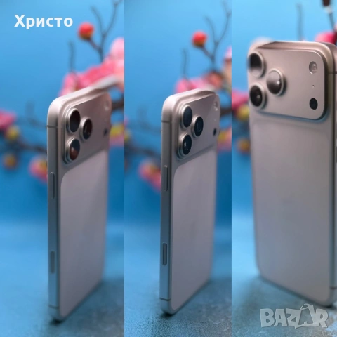 ГАРАНЦИОНЕН!!! Apple iPhone 17 Pro Max, 2TB, 5G, Silver + подарък ново зарядно у-во Apple , снимка 4 - Apple iPhone - 54617992