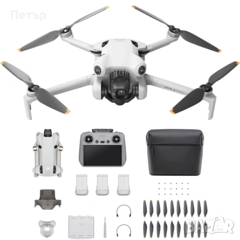 DJI Mini 4 Pro + Fly more combo / в гаранция