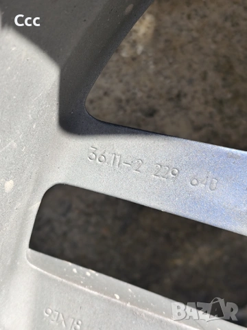 Джанти БМВ Стил 37 5х120 M PARALELL, снимка 7 - Гуми и джанти - 54007375