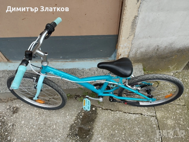 Като нов велосипед колело B-twin 20", снимка 6 - Велосипеди - 54399520
