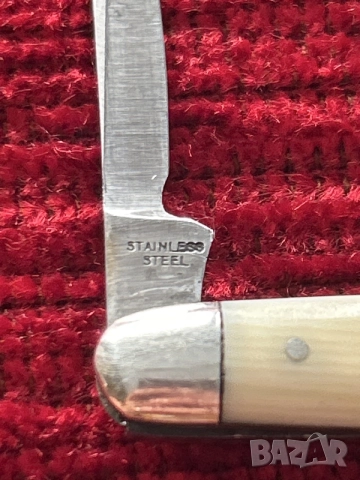 малко колекционерско джобно ножче GEORGE
WOSTENHOLM
SHEFFIELD ENGLAND, снимка 4 - Ножове - 55258143