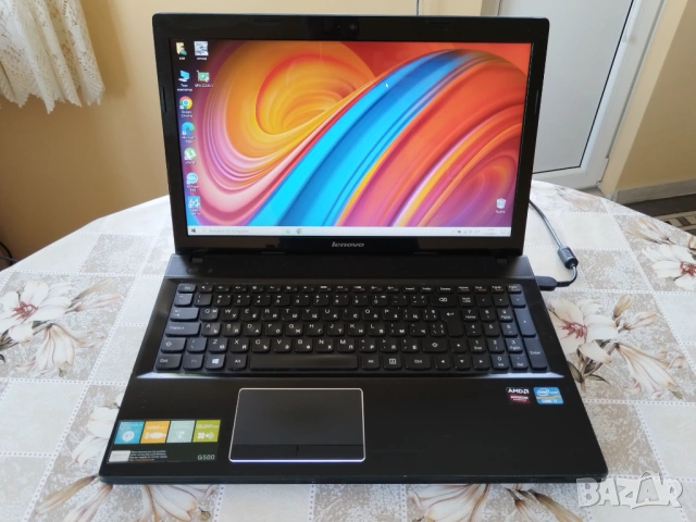 Лаптоп Lenovo IdeaPad G500, снимка 4 - Лаптопи за дома - 54942549