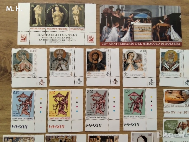 Ватикана , снимка 2 - Филателия - 55096358