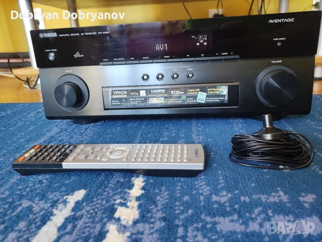 Yamaha RX-A820 Aventage AV ресивър/receiver, снимка 5 - Ресийвъри, усилватели, смесителни пултове - 54405639