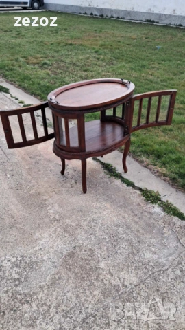 Бар шкаф с табла махагон, снимка 3 - Шкафове - 53986613