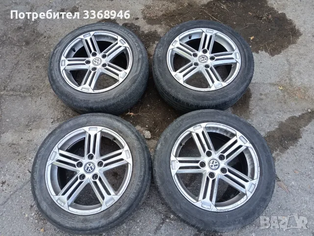 Джанти VW RLINE 16" 5x112 205/55/16, снимка 2 - Гуми и джанти - 55588301