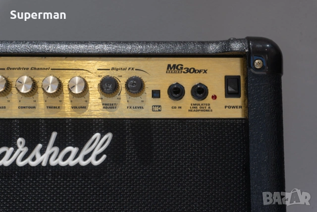 Китарен комбо усилвател Marshall MG30DFX, снимка 5 - Китари - 55101691