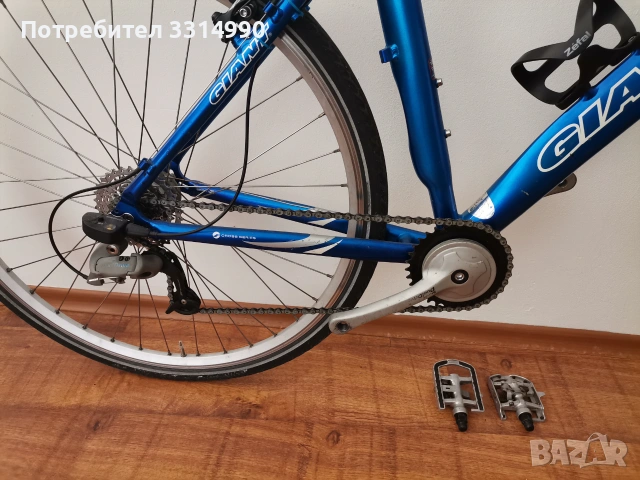 Хибриден велосипед Giant -28", снимка 5 - Велосипеди - 54994542