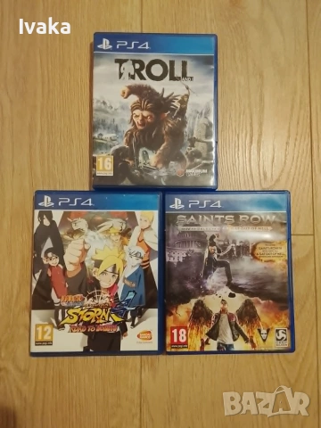 Плейстейшън игри Troll and I, Naruto, Saints Row