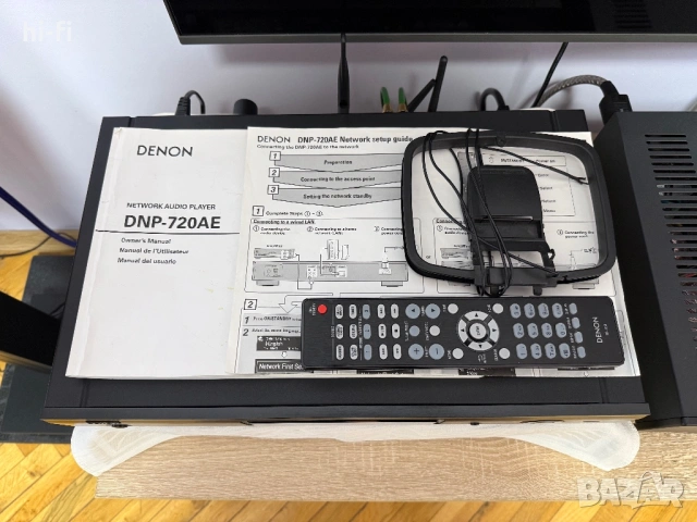 Denon DNP-720AE / Мрежов ayдиo плeъp (cтpиймъp), снимка 13 - Ресийвъри, усилватели, смесителни пултове - 54072094