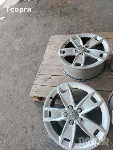 4бр.алуминиева джанта 17цола за Audi 5x112, снимка 3 - Гуми и джанти - 55645241