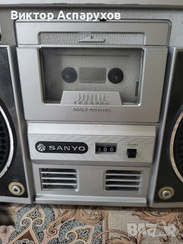 Sanyo касетофон, снимка 2 - Радиокасетофони, транзистори - 54803854