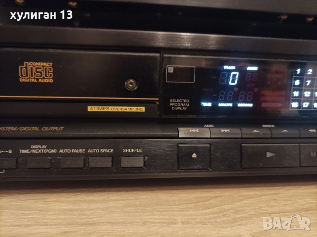 Продавам СД плеар Sony CDP-333esD, снимка 4 - Аудиосистеми - 54357831